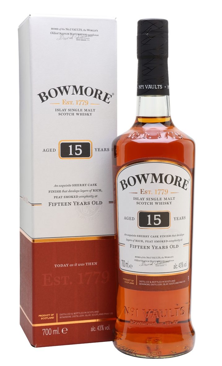 Bowmore 15 Year – Kosher liqueur and food